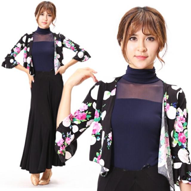 フラメンコ トップス ボレロ カーディガン ベリーダンス ポールダンス 社交ダンス ヒップホップ レッスンウェア ストレッチ 水玉 花柄 ダの通販はau Pay マーケット ダンス衣装専門店 ミカドレスーau Pay マーケット