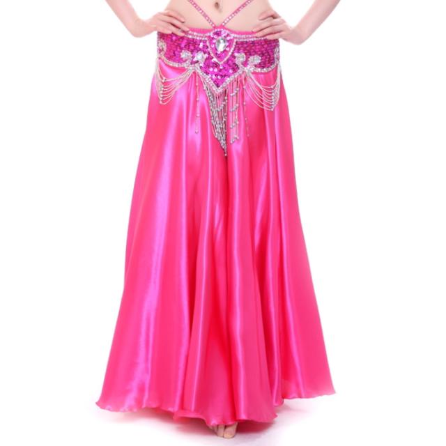 広がる スカート チェリーピンク ロング丈 軽やか サテン サーキュラースカート ロングスカート ダンス 衣装 ポールダンス ヒップホップ の通販はau Pay マーケット ダンス衣装専門店 ミカドレスーau Pay マーケット
