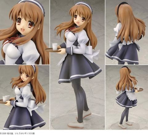 ★ 涼宮ハルヒの憂鬱 朝比奈みくる メイドver. (1/8スケールPVC塗装済み完成品)