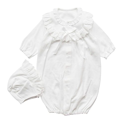 春秋物素材 お宮参りセレモニー用ベビードレス お帽子付き2点セット（31523）の通販は 4,750円