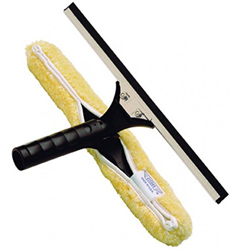 エトレのガラス掃除プロ用ツール　【 バックフリップ（ステンレス）  12 (30cm) 】　“プロ用道具は品質が違います”