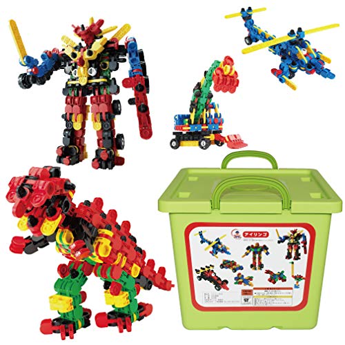 iRiNGO(アイリンゴ) 知育玩具 ロボット のりもの 3歳から 音が出るブロック 立体パズル (249N) iRiNGO(アイリンゴ) スポーツバイク 知育玩具 ロボット のりもの 3歳から 音が出るブロック 立体パズル (73)