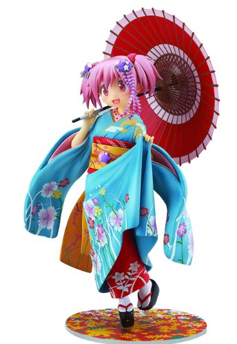 ★ 魔法少女まどか☆マギカ 鹿目まどか 舞妓Ver. 1/8スケール PVC製 塗装済み完成品フィギュア