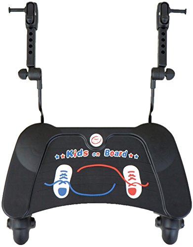 日本育児 ベビーカー パーツ ママつれてって! 静音 (しずか) 1歳半頃~30kg対象 ベビーカーに乗れるボード