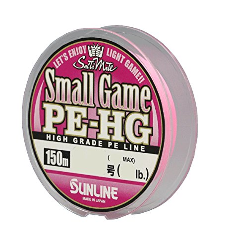 サンライン(SUNLINE) PEライン ソルティメイト スモールゲーム HG 150m 0.15号 2.5lb サクラピンク