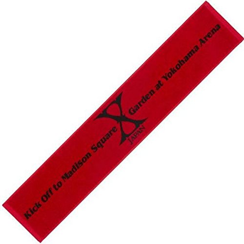 X JAPAN マディソン・スクエア・ガーデン前哨戦の大判タオルとバッグ X JAPAN マディソンスクエアガーデン前哨戦 横浜アリーナ 2014年 9/30