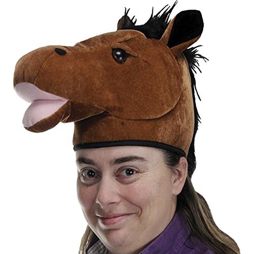 Amazon.co.jp: Beistle コスプレ 被り物 動物 馬 帽子 大人用