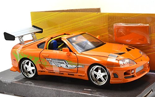 JadaToys 1:24scale  FAST & FURIOUS   BRAIAN'S TOYOTA SUPRA (ORANGE) ジェイダトイズ