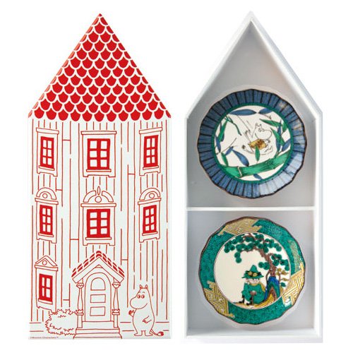 ☆ アマブロ ムーミン 九谷焼 豆皿 ボックスセット MOOMIN