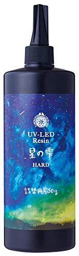 パジコ レジン液 UV-LEDレジン 星の雫 ハード 詰替用 500g 403242
