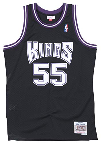 Jason Williams Sacramento Kingsブラック2000???01ハードウッドクラシックススウィングマンジャージー その他バスケットボール