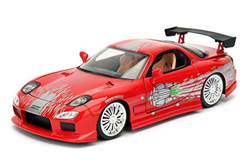 JADA TOYS ミニカー 1/24サイズ FAST&FURIOUS Doms MAZDA RX-7 JADA TOYS ミニカー 1/24サイズ FAST&FURIOUS Doms MAZDA RX-7