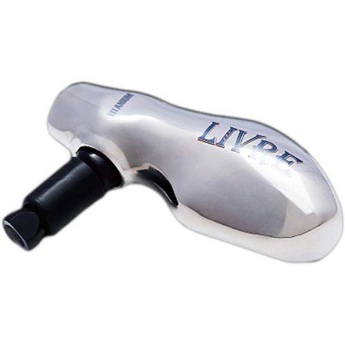 リブレ(LIVRE) 5985 TB-1 ノブ単品 (1個入り) シマノ (C) シルバー&ブラック 47.4g