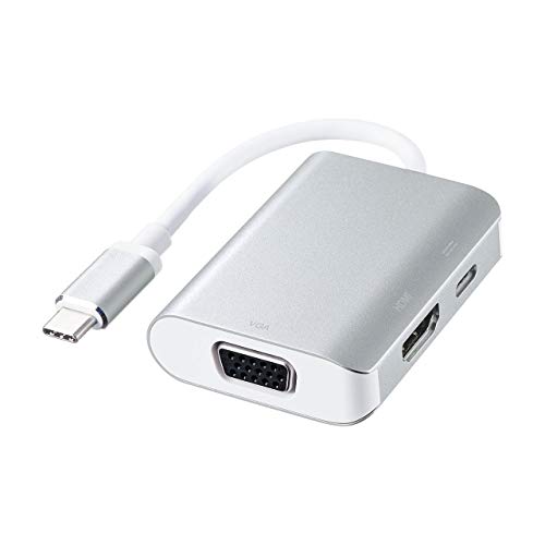 サンワサプライ USB Type C-HDMI/VGA変換アダプタ AD-ALCHV