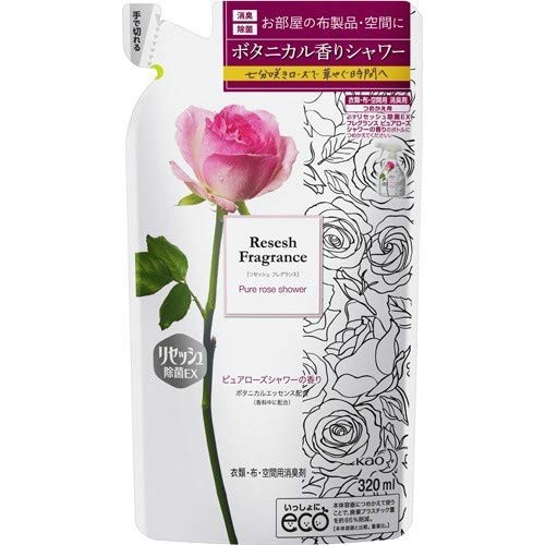 花王 リセッシュ除菌EX フレグランス ピュアローズシャワーの香り つめかえ用 320ml × 5個セット 11,760円