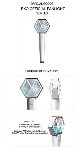 EXO エクソ 公式 ペンライト OFFICIAL FANLIGHT VER 3.0の通販はau PAY