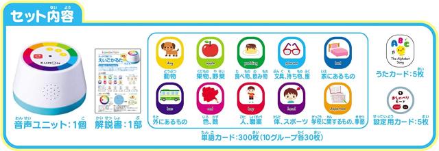 くもん出版(KUMON PUBLISHING) タッチで聞こう! えいごかるた 10x10x6cm KEK-10_1