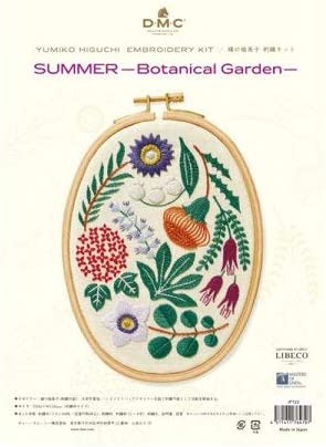D･M･C（ディー･エム･シー） 樋口愉美子 刺繍キット (JPT22) SUMMER/Botanical Garden