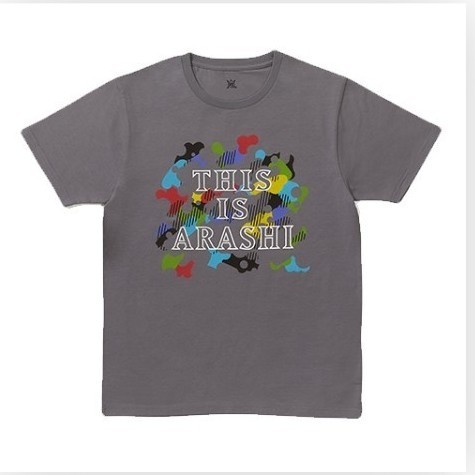 嵐 This is ARASHI Tシャツ 2020 グレーの通販はau PAY