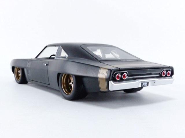JADATOYS 1:24 ワイルドスピード ダイキャストカー DOMs 1968 DODGE CHARGER WIDEBODY_1