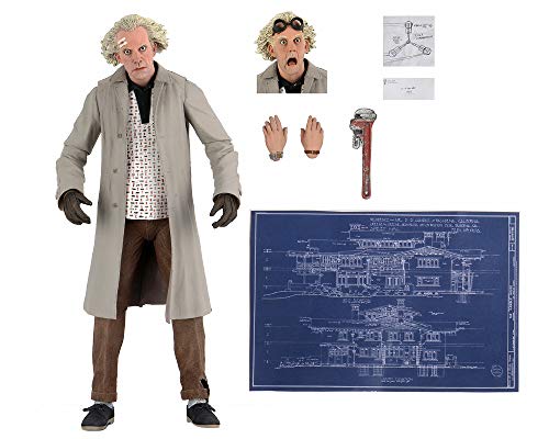 ネカ バック・トゥ・ザ・フューチャー アルティメット 7インチ アクションフィギュア ドク (エメット・ブラウン) / NECA BACK TO TH