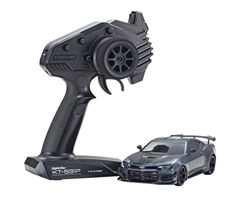 京商 ミニッツRWDシリーズ CHEVROLET (R) CAMARO (R) ZL1 (TM) 1LE シャドーグレーメタリック 電動ラジオコントロ