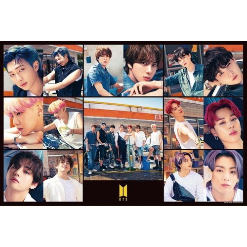 1000平和条約 謎合わせ BTS Butter Concept Photo (50ｘ75糎)