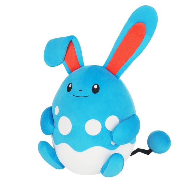 三英貿易 ポケットモンスター ぽてはぐクッション マリルリ ぬいぐるみ雑貨