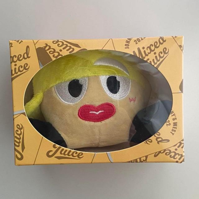 ぶらさげるヤツ WEST. 中間淳太 中古雑貨 中間淳太(きいろ) ぶらさげるヤツ(ぬいぐるみ) 「ジャニーズ