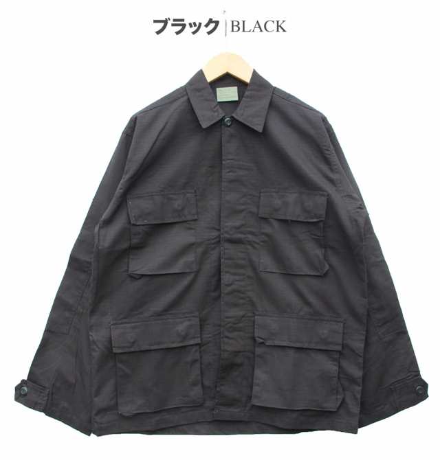 ロスコ ROTHCO 100%コットン リップストップ BDU シャツ ミリタリー 米 ...