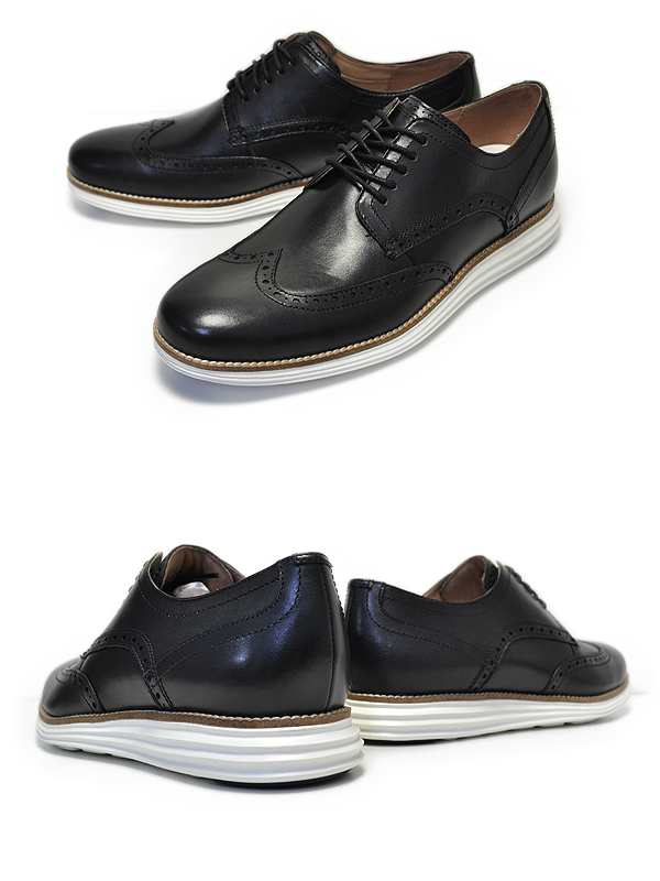 cole haan original grand shortwing black