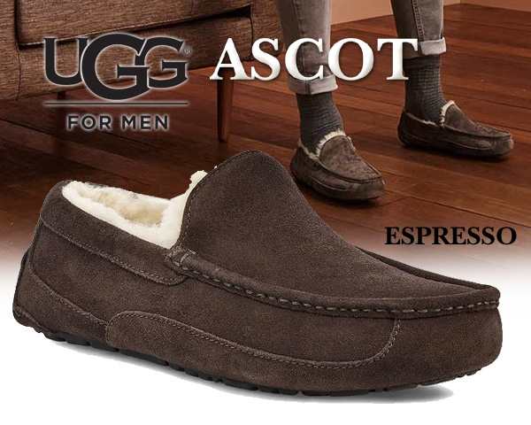 アグ アスコット メンズ】UGG MENS ASCOT ESPRESSO【モカシンシューズ メンズ ファー スリッポン エスプレッソ ムートン】の通販はau  PAY マーケット - LTD Online