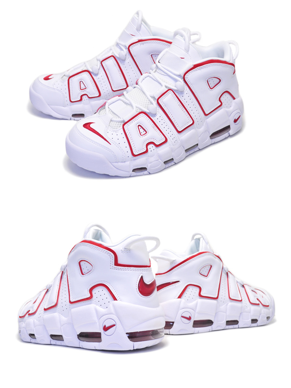 ナイキ エアモアアップテンポ 96 Nike Air More Uptempo 96 White Varsity Red White スニーカー メンズ モアテン ホワイトの通販はau Pay マーケット Ltd Online