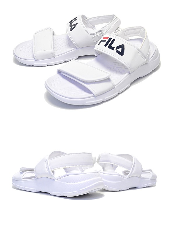 フィラ スリーク ベルトラップ サンダル Fila Sleek Veltrap Sd White