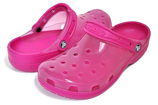 Crocs Classic Translucent Clog - Candy Pink