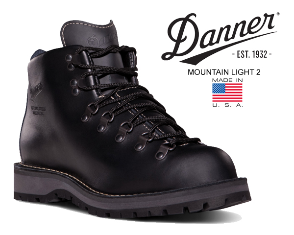 ダナー マウンテンライト 2 Danner Mountain Light 2 Made In U S A Gore Tex Eeワイズ Black メンズ 防水 ブーツ ゴアテックの通販はau Pay マーケット Ltd Online