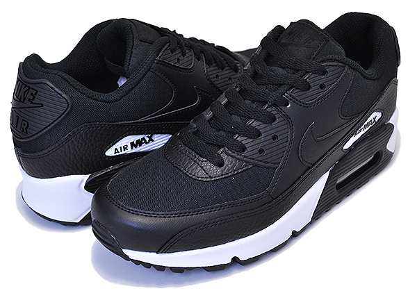 NIKE WMNS AIR MAX 90 black/black-black-white 325213-064 ナイキ ...