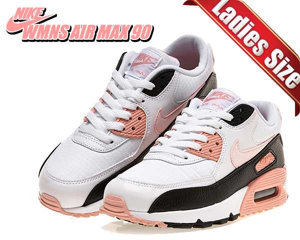 ナイキ ウィメンズ エアマックス 90 Nike Wmns Air Max 90 White Light Soft Pink Black 143 レディース スニーカー Am90 ホワの通販はau Pay マーケット Ltd Online