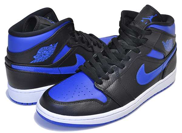 jordan 1 white black hyper royal