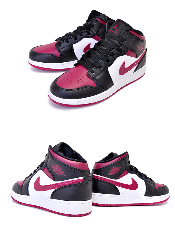 nike air jordan mid red