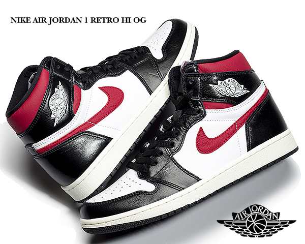 nike air jordan 1 black red white