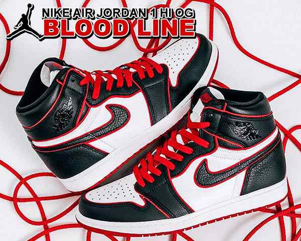 ナイキ エアジョーダン 1 ハイ Og Nike Air Jordan 1 Hi Og Blood Line Black Gym Red White 5550 062 Aj1 スニーカー Fearless Fliの通販はau Pay マーケット Ltd Online