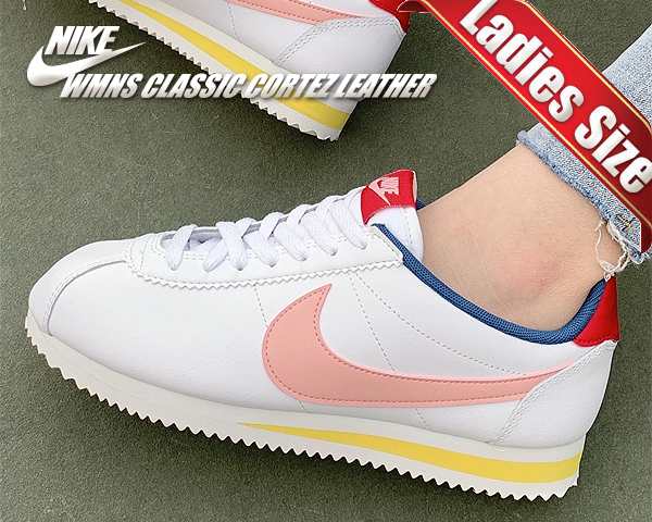 ナイキ ウィメンズ コルテッツレザー Nike Wmns Classic Cortez Leather Summit White Coral Stardust 114 レディース スニーの通販はau Pay マーケット Ltd Online