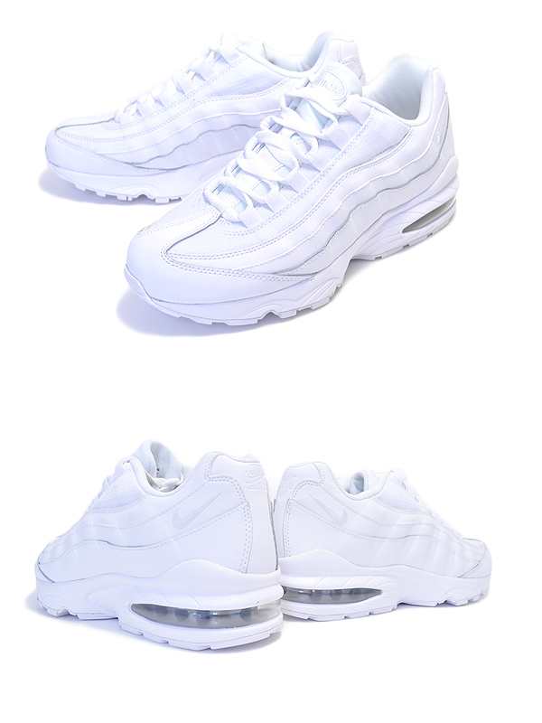 nike air max 95 gs white