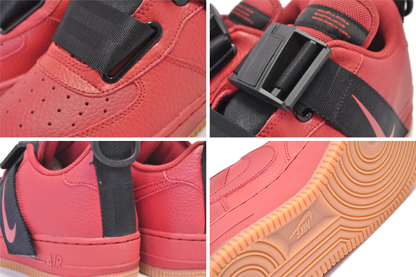 air force 1 utility dune red