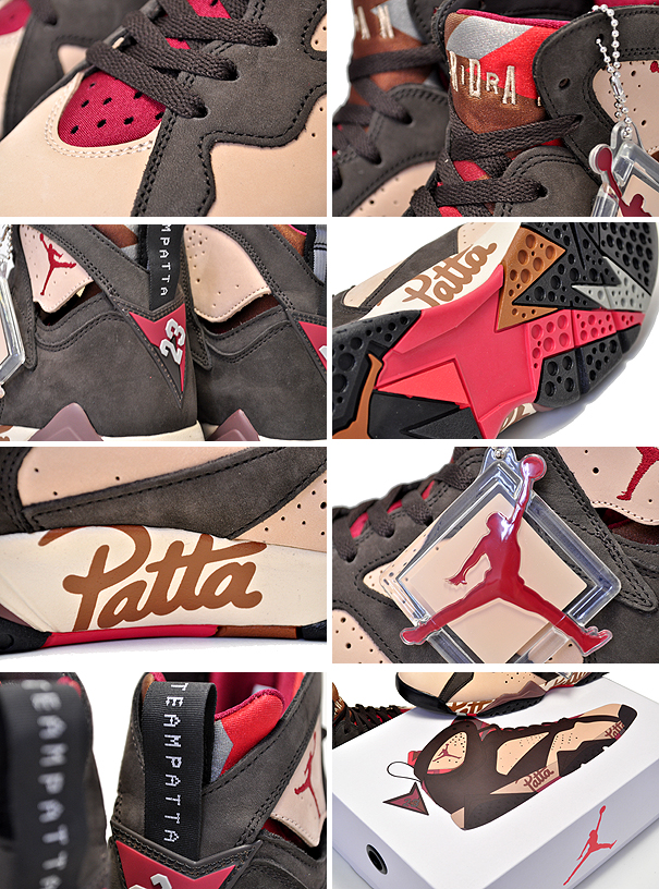 NIKE AIR JORDAN 7 RETRO PATTA SHIMMER スニーカー ブラウン サイズ:28cm |  【公式】カインドオルオンライン【ブランド古着通販】