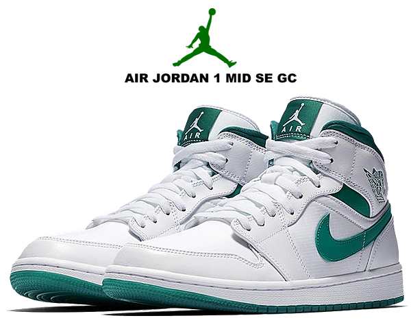aj 1 mid green