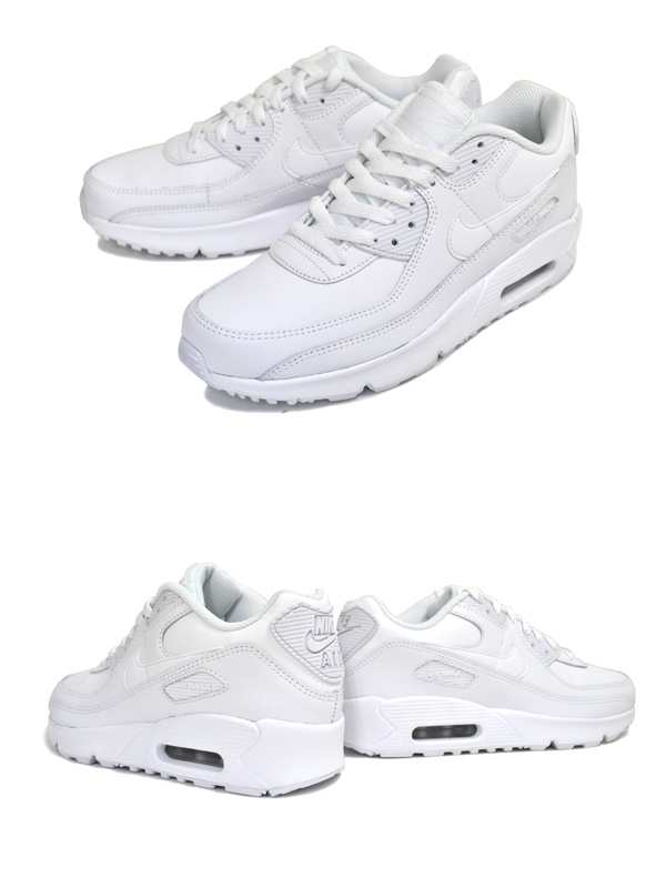 ナイキ エアマックス 90 レザー ガールズ】NIKE AIR MAX 90 LTR (GS ...