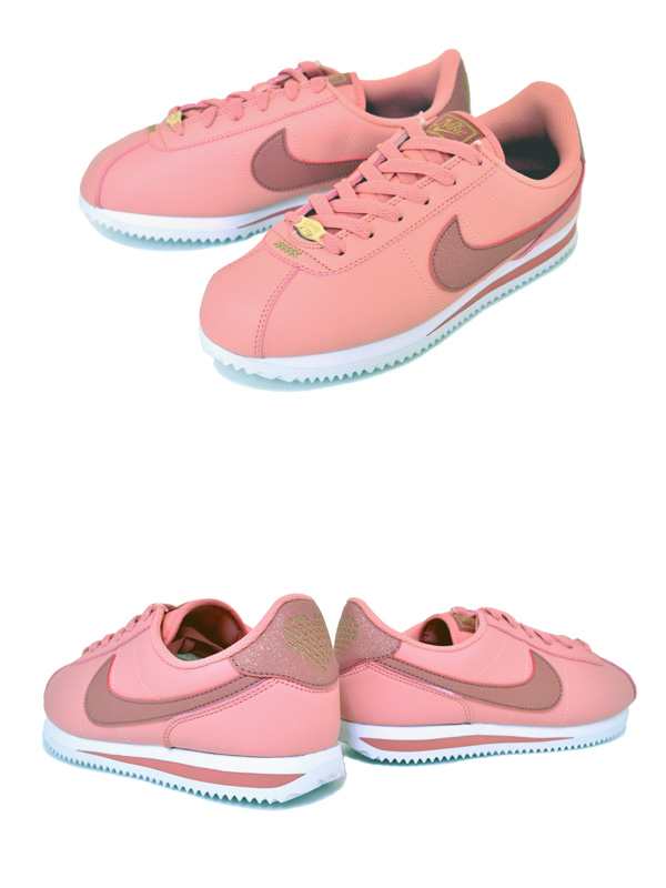 ナイキ コルテッツ ベーシック プレミアム ガールズ バレンタイン Nike Cortez Basic Premium Gs V Day Pink Quartz Canyon Pink Cdの通販はau Pay マーケット Ltd Online