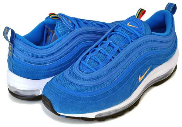 nike air max 97 blue gold